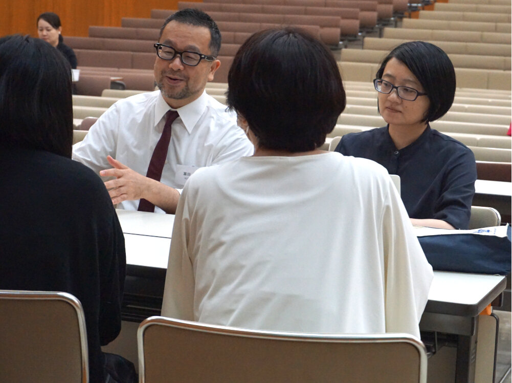 面接室見学の様子