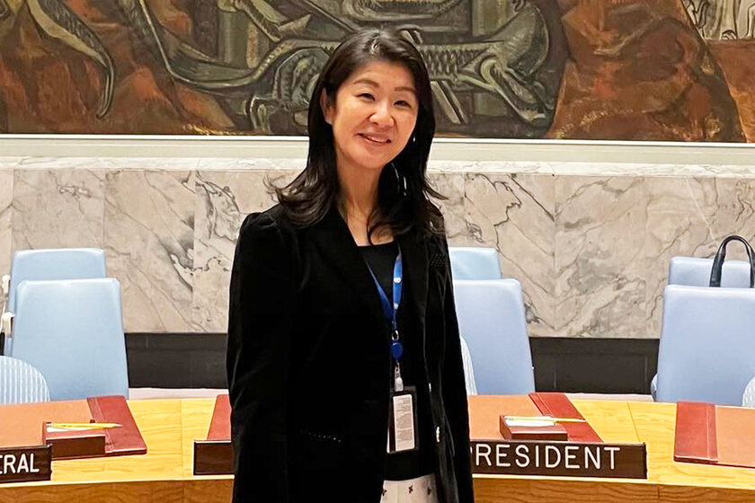 国際学科 ミニゼミ体験 今日はあなたが国連大使