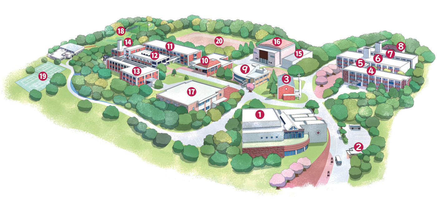 キャンパス案内図
